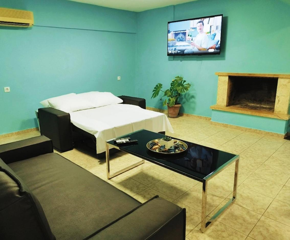 Ferienwohnung Sleepili Vrísai Exterior foto