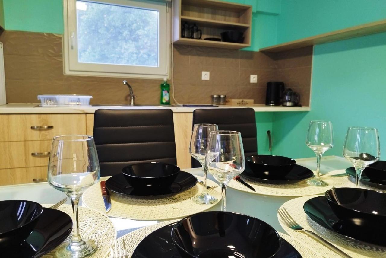 Ferienwohnung Sleepili Vrísai Exterior foto